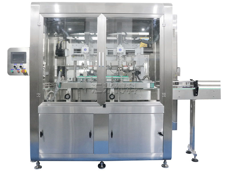 跟蹤式壓蓋鎖蓋機